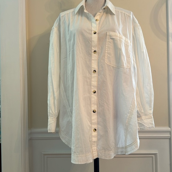 We The Free by Free People Oversize Button Down - Picture 7 of 13